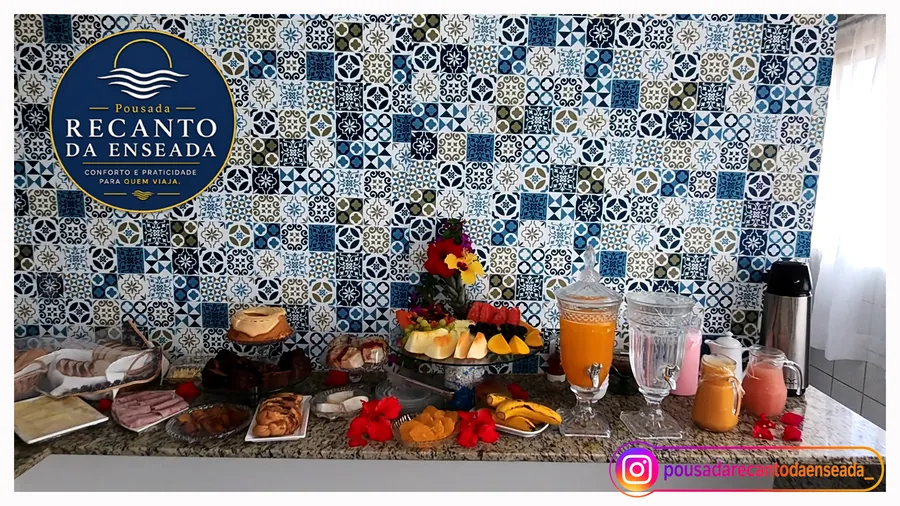 Mesa do café da manhã
