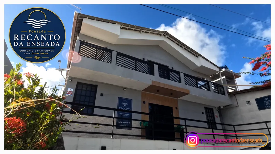Fachada da pousada